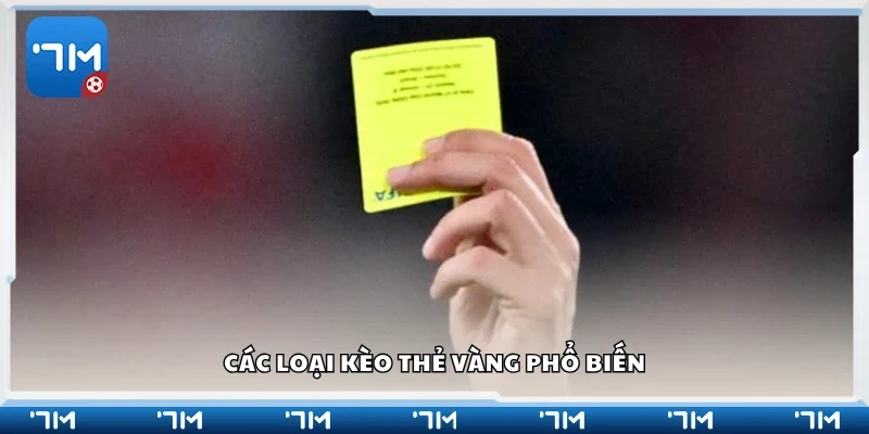 Một số loại kèo thẻ vàng phổ biến