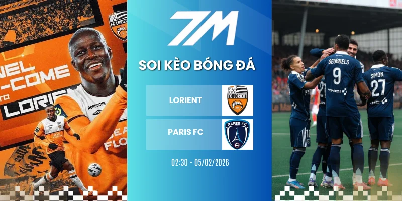 Tỷ Lệ Kèo Lorient Vs Paris FC Hôm Nay Ngày 05/02/2026 – Cúp Pháp